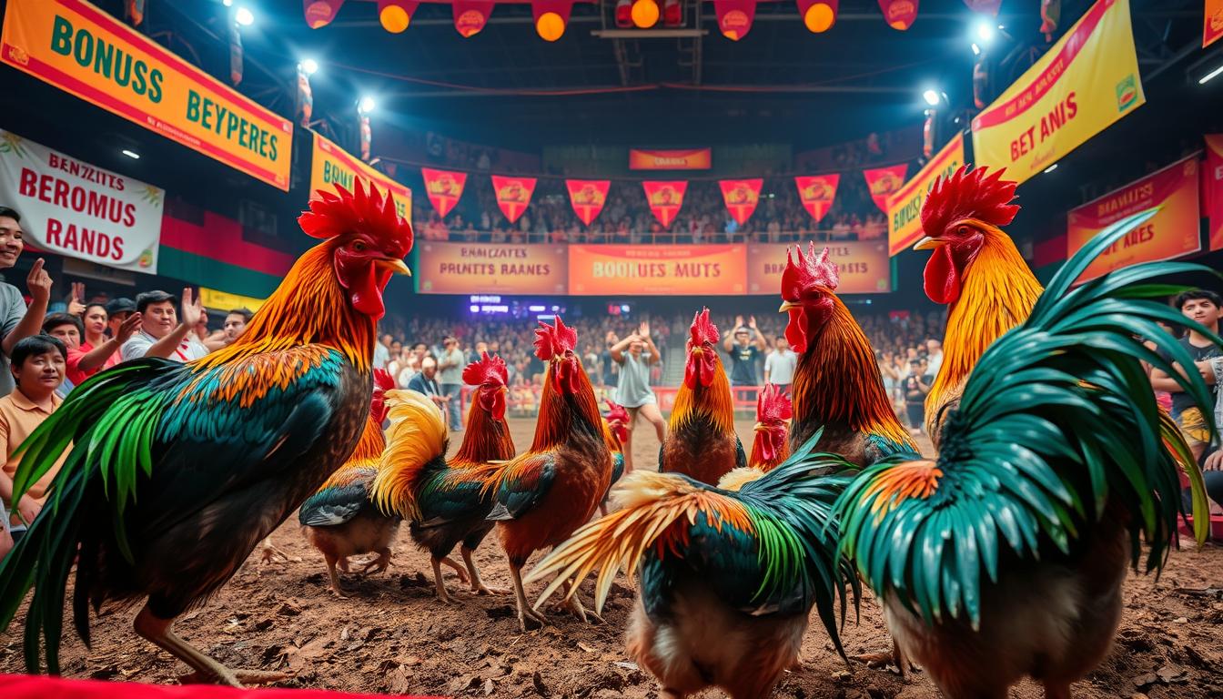 Dapatkan Bonus dan Promo Judi Sabung Ayam Terbesar