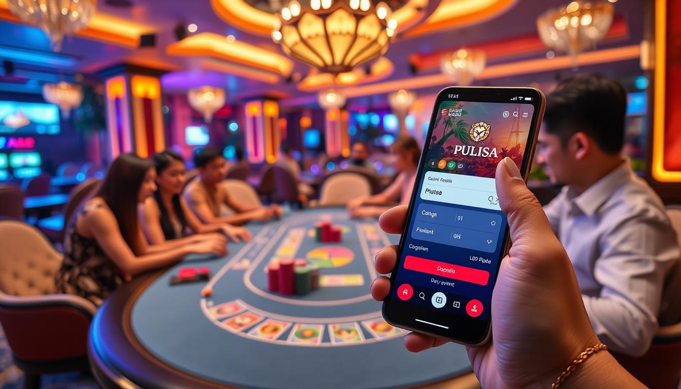 Live casino deposit pulsa termurah