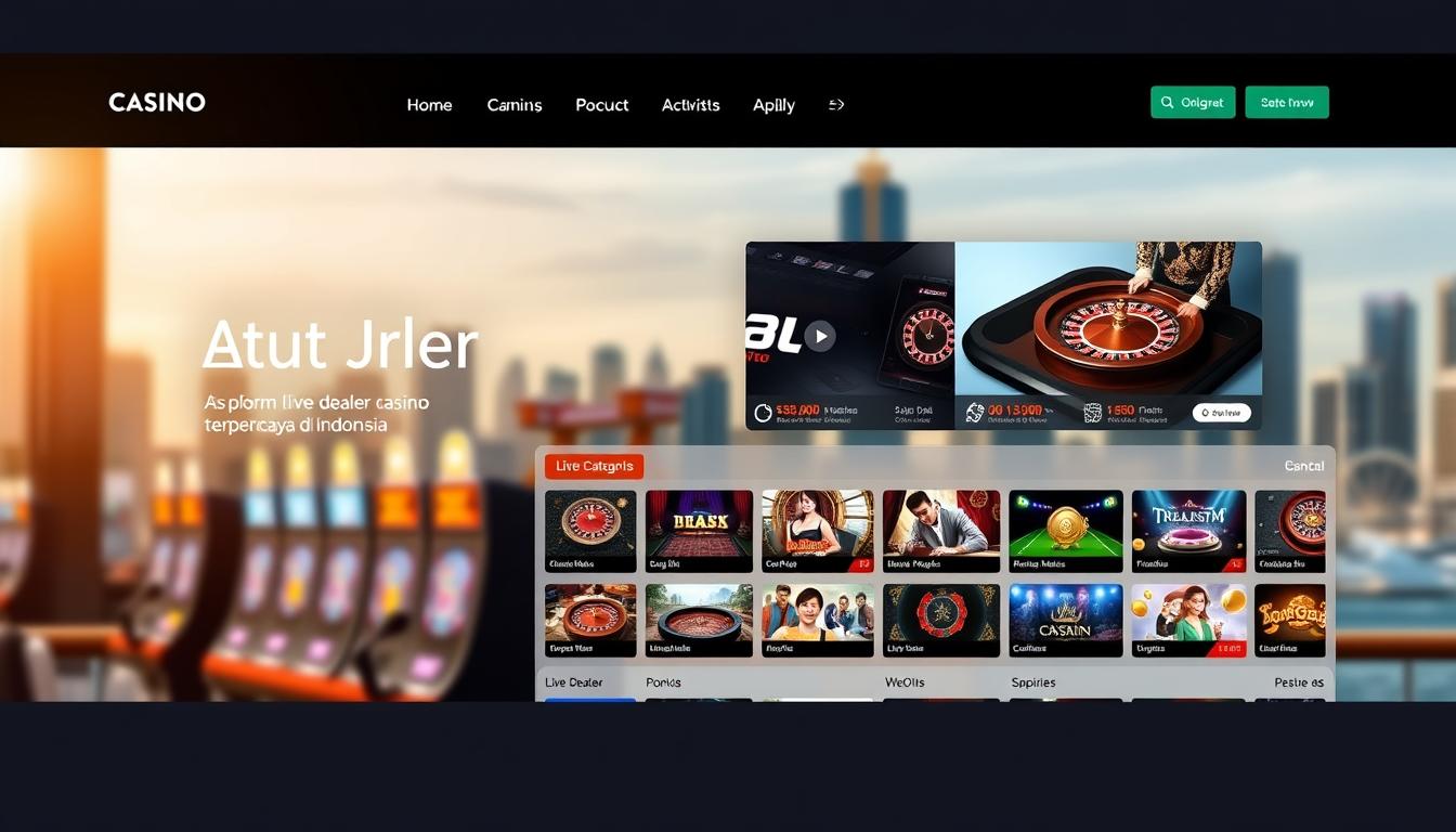 Platform Live Dealer Casino Terpercaya di Indonesia